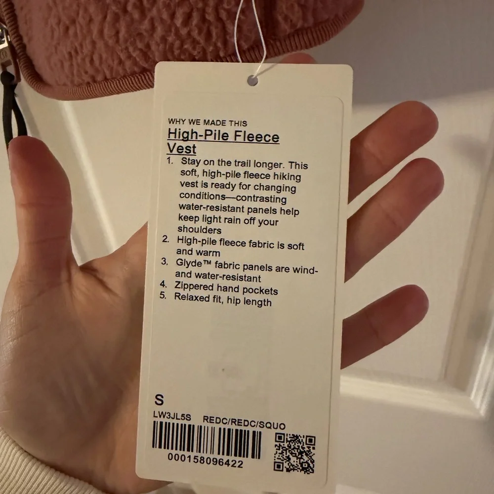 Lululemon High-Pile Fleece Vest - Picture 4 of 5